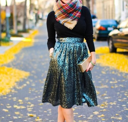 Sequin Skirts