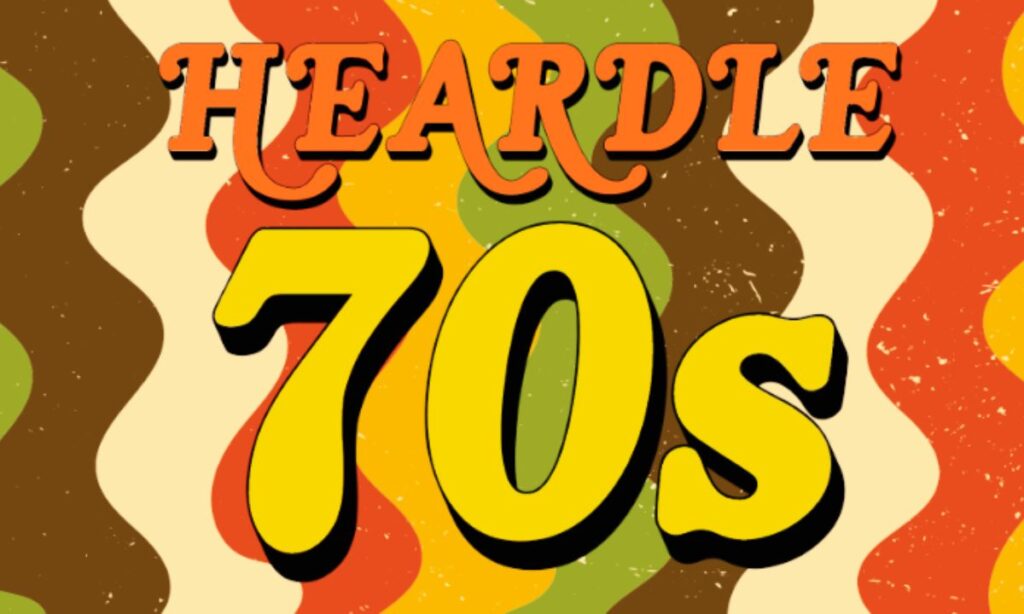 Heardle 70s Music Wordle Game Heardle 70's