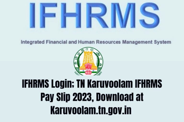 IFHRMS Login Download Pay Slip, Management Tool